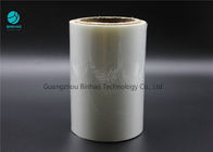 Opaque Pvc Naked Box Packing Film / Biaxially Oriented Polyester Film Roll For Soft Cigarette Box