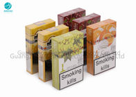 Empty Smoking Packet Cardboard Cigarette Pack Box In Piece Packaging
