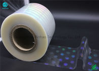 Anti Fake BOPP Holographic Flexible Cig Packaging Film Multiple Extrusion 21 Micron Thickness