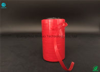 MOPP Materials Self - Adhesive Sticky Tear Tape Easy Colour Red 5mm Width For Carton Box
