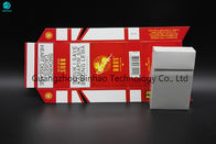 Luxury Fancy Disposable Custom Cigarette Case / Cardboard Smoking Packaging