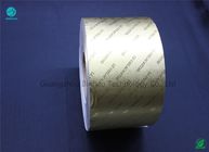 Glossy Embossing Logo Aluminium Foil Paper / Wrapping Paper For Cigarette Packaging