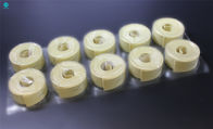 2489mm White Yellow Aramid Garniture Tape / Faster Moving Tape For Cigarette Machine MK9 Portos