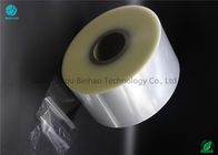 Self Adhesive Transparent PVC Rolls Flexible Packaging Film With Inside Paper Core 76mm
