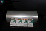 ISO Certificated 25 Micron PVC Packaging Film For Naked King Size Cigarette Box Wrapping As The Outer Box