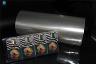 Clear Glossy PVC Packaging Film For The Tobacco , Slim Cigarette Naked Box Packaging In Food Grade