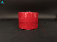Red MOPP Tobacco Tear Strip Tape For Cigarette Box And Courier Bag Packaging