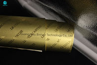 Embossing Aluminum Foil Wrapping Paper With Gold Silver Color In Standard 1500m One Bobbin