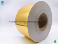 Golden Cigarette Aluminium Foil Paper 55gsm Length 1500m