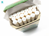 Thin Soft Mint Green Cotton Thread Rolls Use For Filter Rod And Cigarette Packaging