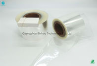 Friction Coefficient 0.35 BOPP Film Cigarette Package Materials Clear