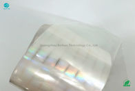 Shrinkage 5% Tobacco Normal BOPP Holographic Film Rainbow Low Static Wear Resistance