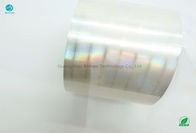 High Transparency BOPP Tobacco Holographic Film Moisture Resistance Customized Width