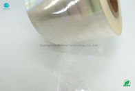 Shine Light Glossy Offset Printing Tobacco BOPP Film Roll Holographic ID 76 mm