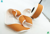 Elastic Yellow White Side 64mm Cork Tipping Paper
