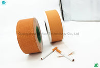Customized Tobacco Coated 34gsm Cork Tipping Paper