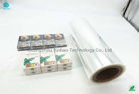 0.218 q/m Transparent PVC Film For Cigarette Width Bias 0mm
