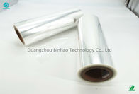 55% Heat 76mm Clear PVC Packaging Film For Tobacco Box Package