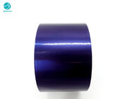 Food Grade Purple Blue Aluminum Foil Wrapping Paper For Cigarette Package