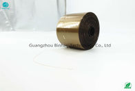 Heat - Activated Adhesive System Chocolate Tear Tape Gold Line Color 5000m