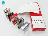 Personalized Embossed Logo Cardboard Cases For Full Set Cigarette Package