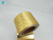 Embossed Logo Composite Gold 8011 Aluminum Foil Cigarette Packaging Paper