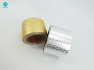 Custom Pattern Embossing 58gsm Aluminum Foil Paper For Cigarette Package
