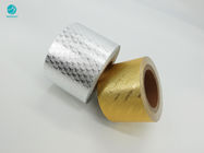 Glossy Lamination Embossing Pattern Aluminum Foil Paper For Cigarette Package