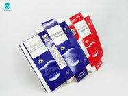 Blue Red Series Design Disposable Durable Cardboard Case For Cigarette Package