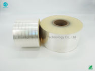High Shrink Clean BOPP Film Roll Soft Cigarette Boxes Inner Diameter 76mm