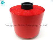 Red Color Heat Sensitive Wrapping Tobacco Packing Tear Tape Bopp / MOPP