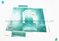 HLP2 Machine Folded Green Empty Square Corner Cigarette Paper Packets Boxes