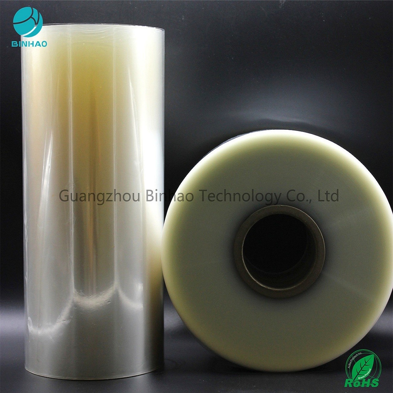Clear High Transparency 120mm BOPP Film Roll For Food , Medicine，Cigarette Box Packaging