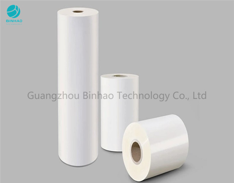 Size Customized Glossy Pvc Naked Box Packing Film For Candy Cigarette Box Overwrapping