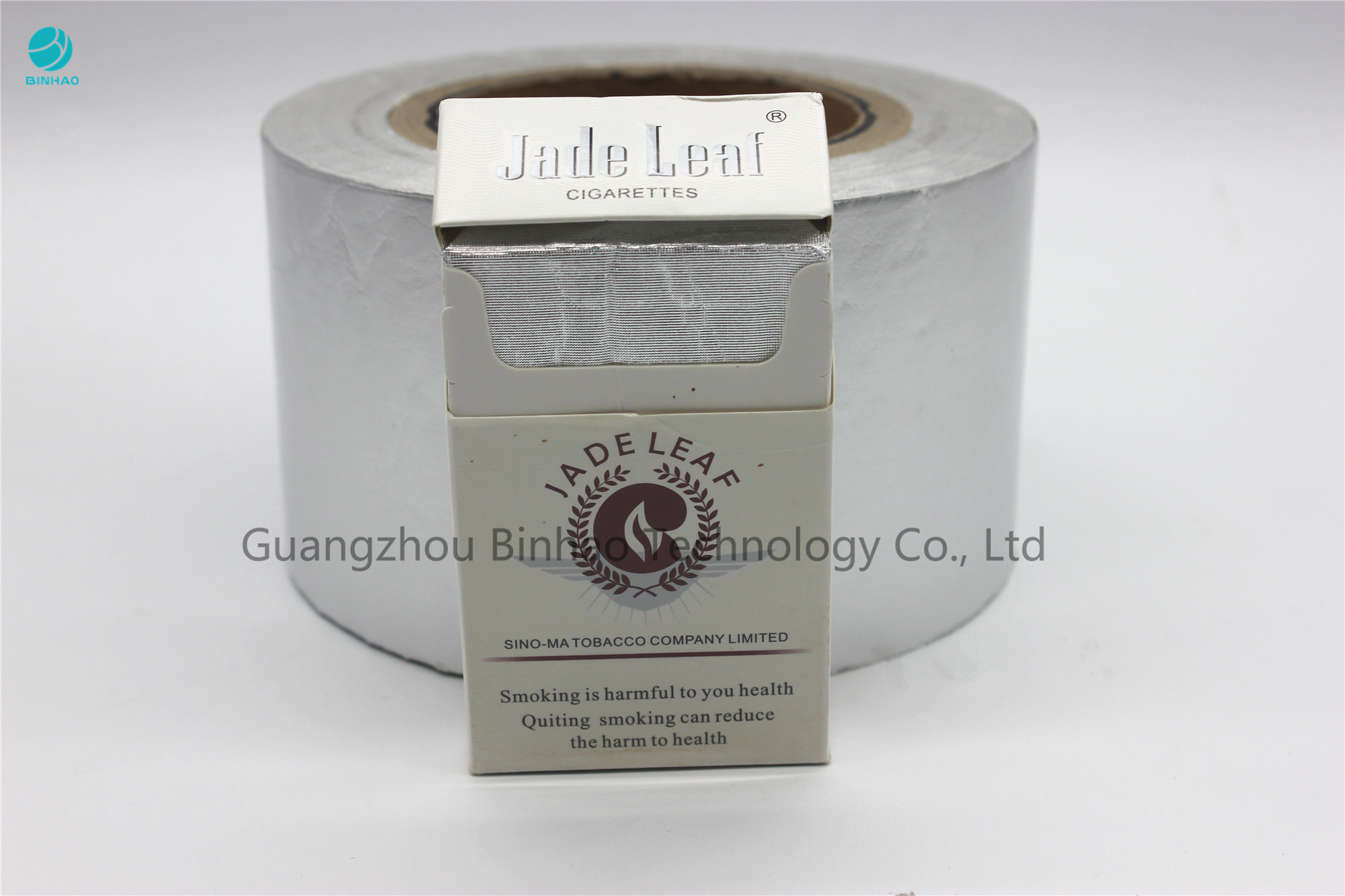 7 Micron Aluminum Foil Composited White Base Paper For Cigarette Box Inner Packaging