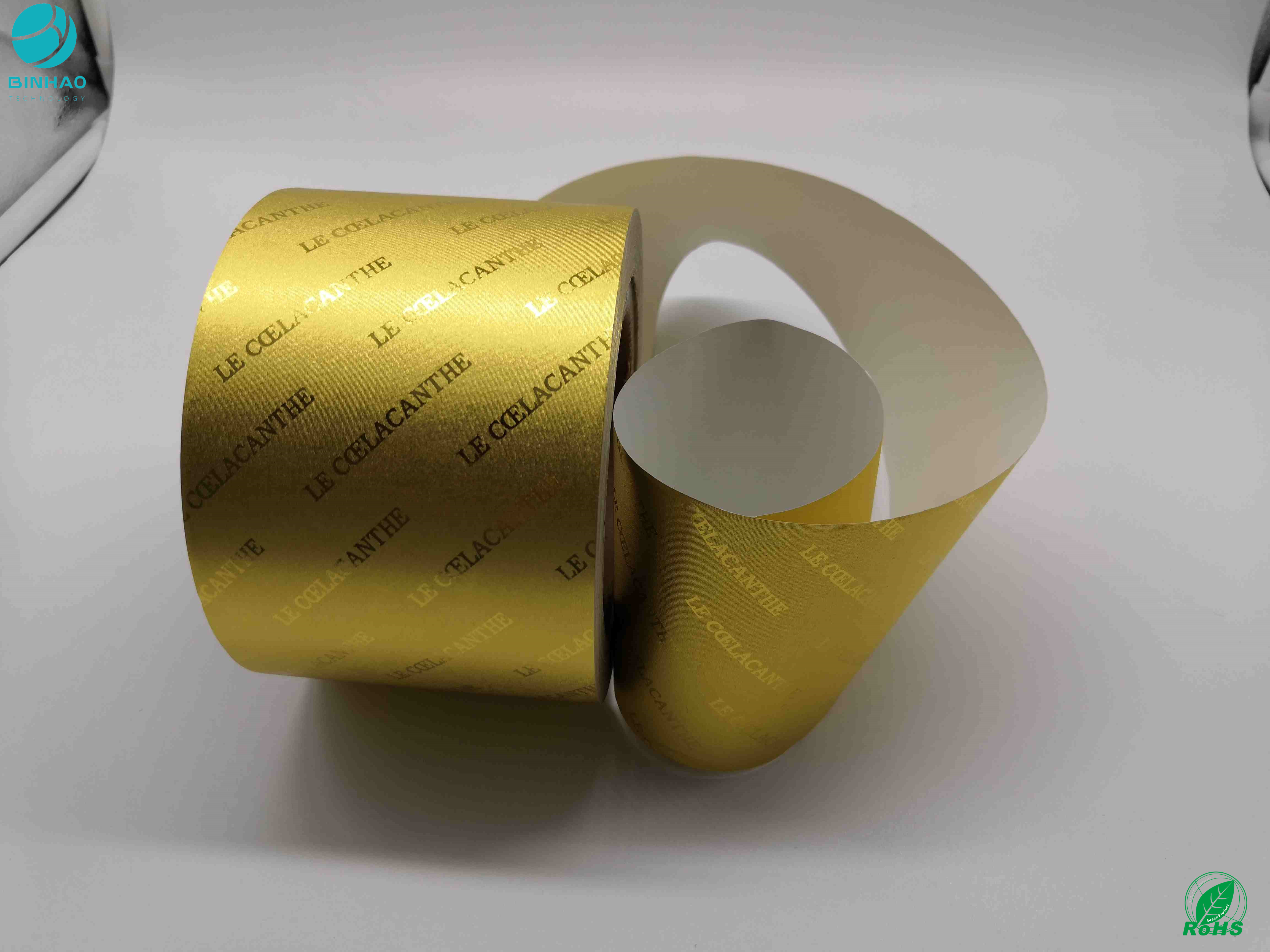 1500M 20 – 70g /m2 Weight Aluminium Foil Paper For Packing Cigarette Machine