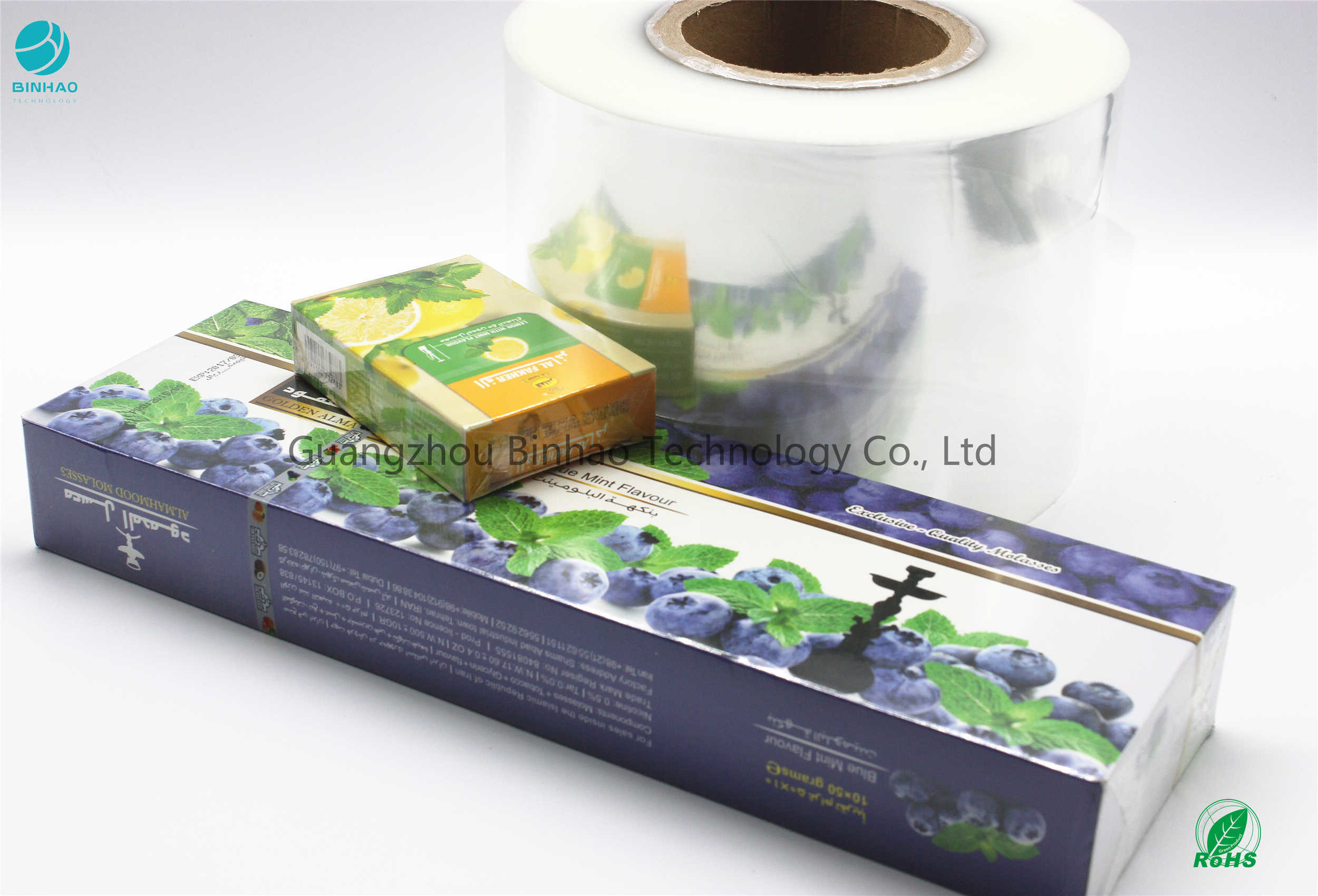 ISO9001 BOPP Thin Film Clear Definition Cigarette Food Medicine Heat Sealable 360mm Outer Pack