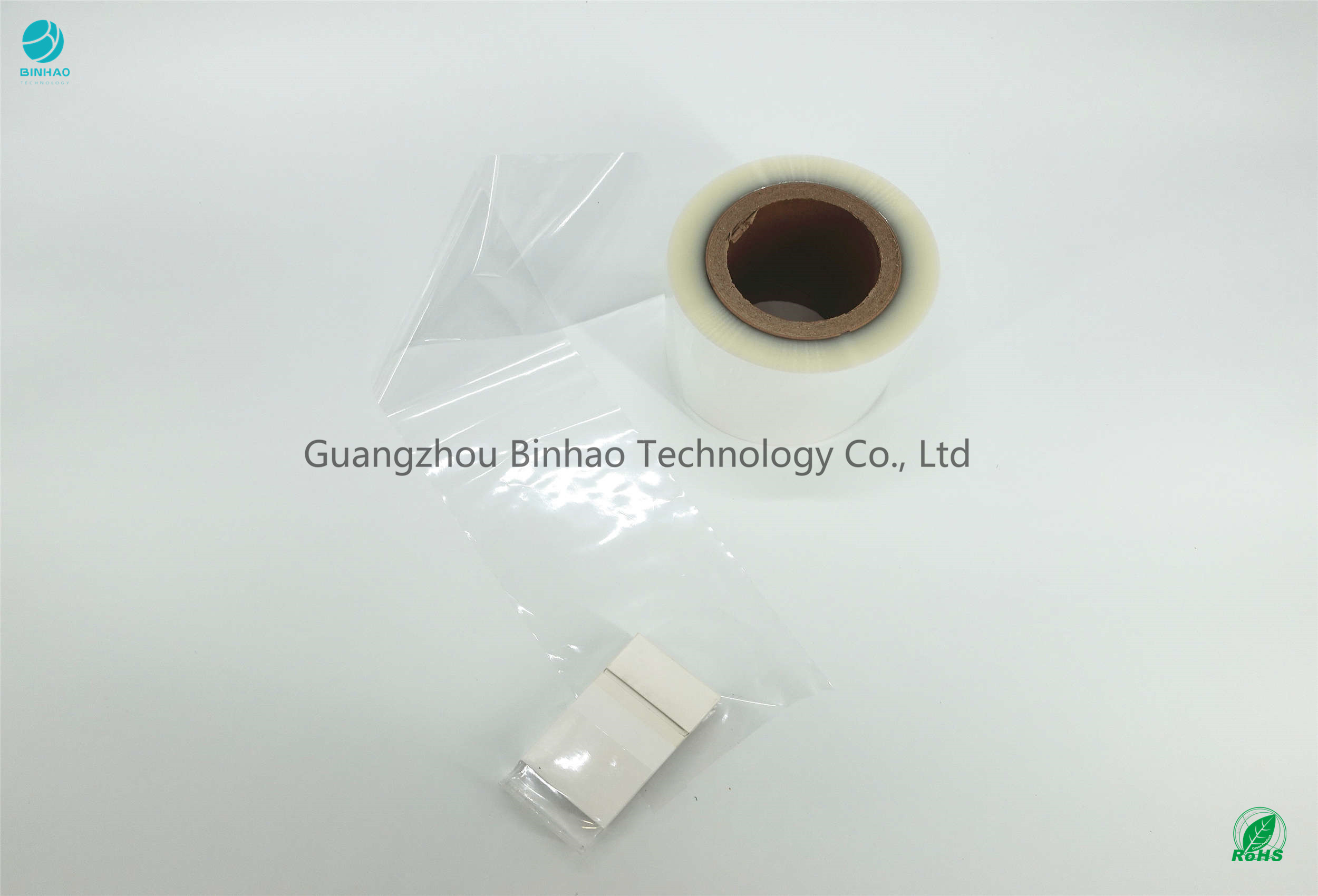 Surface Clarity Cigarette BOPP Film Roll High Shrinkage Lubricity On GD Machine 6000m Max Length