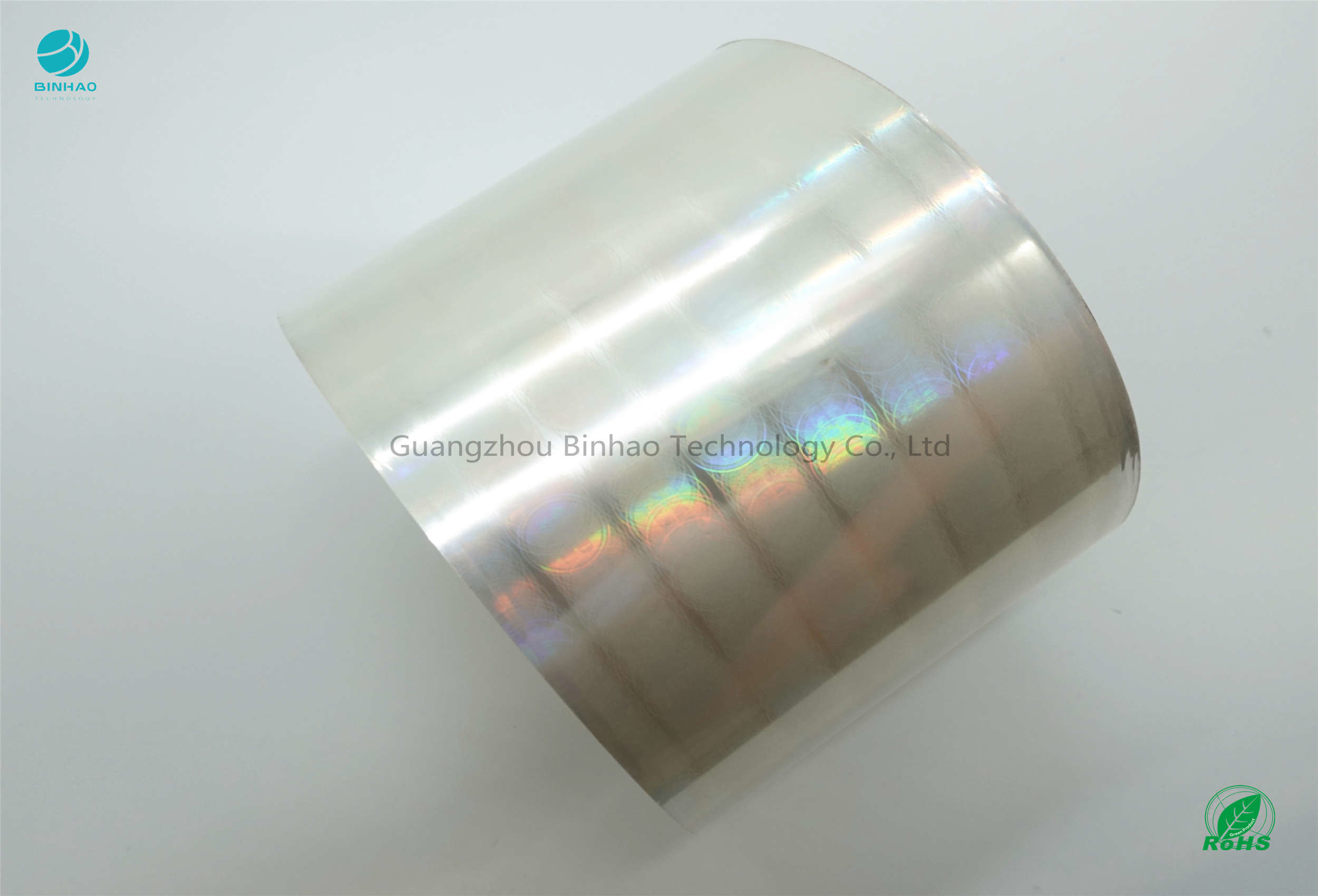 Fully Recyclable BOPP Holographic Film Environmental Friendly For Tobacco Package