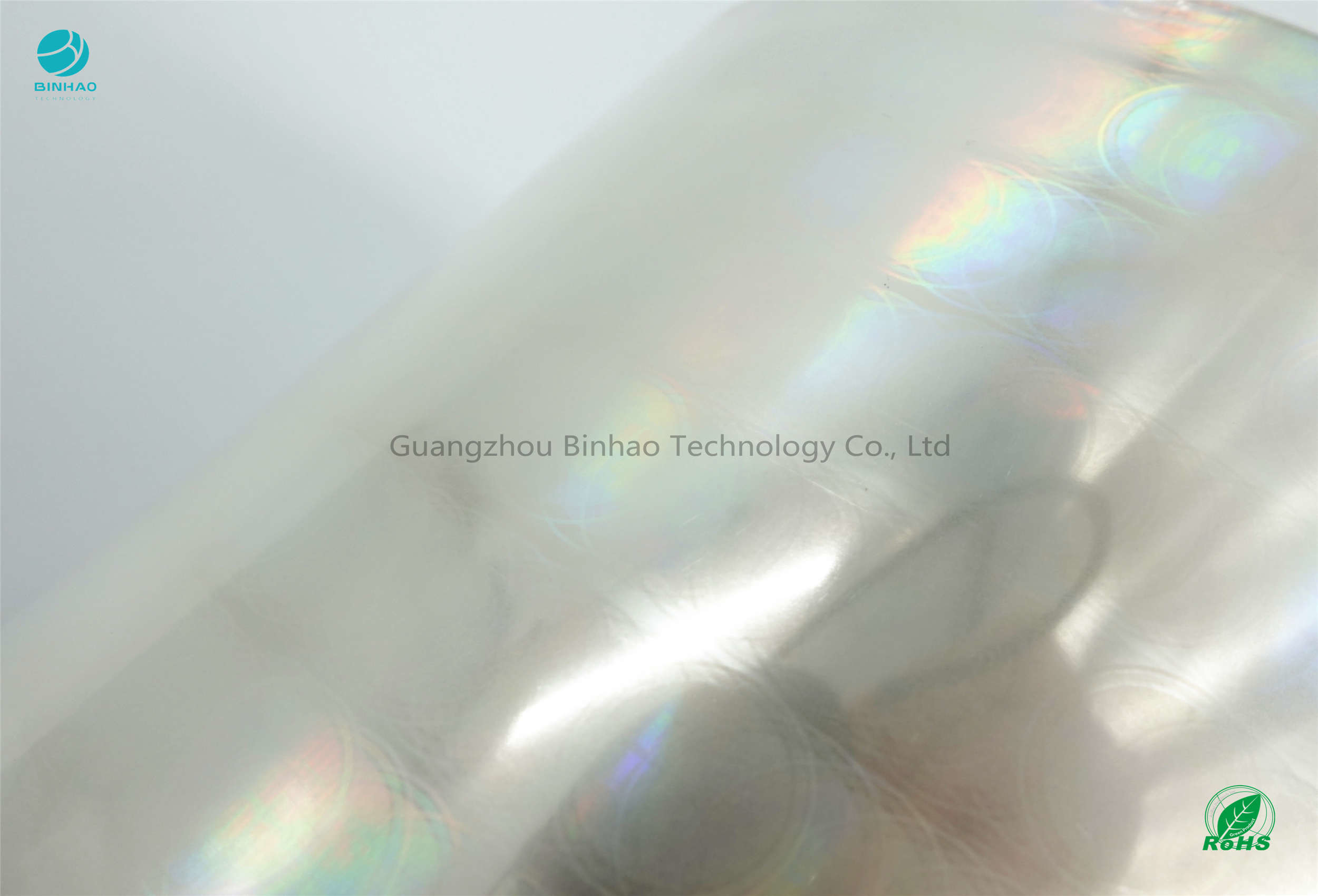 Good Stretch BOPP Holographic Film Roll For Tobacco Inkjet Printing Mimeograph