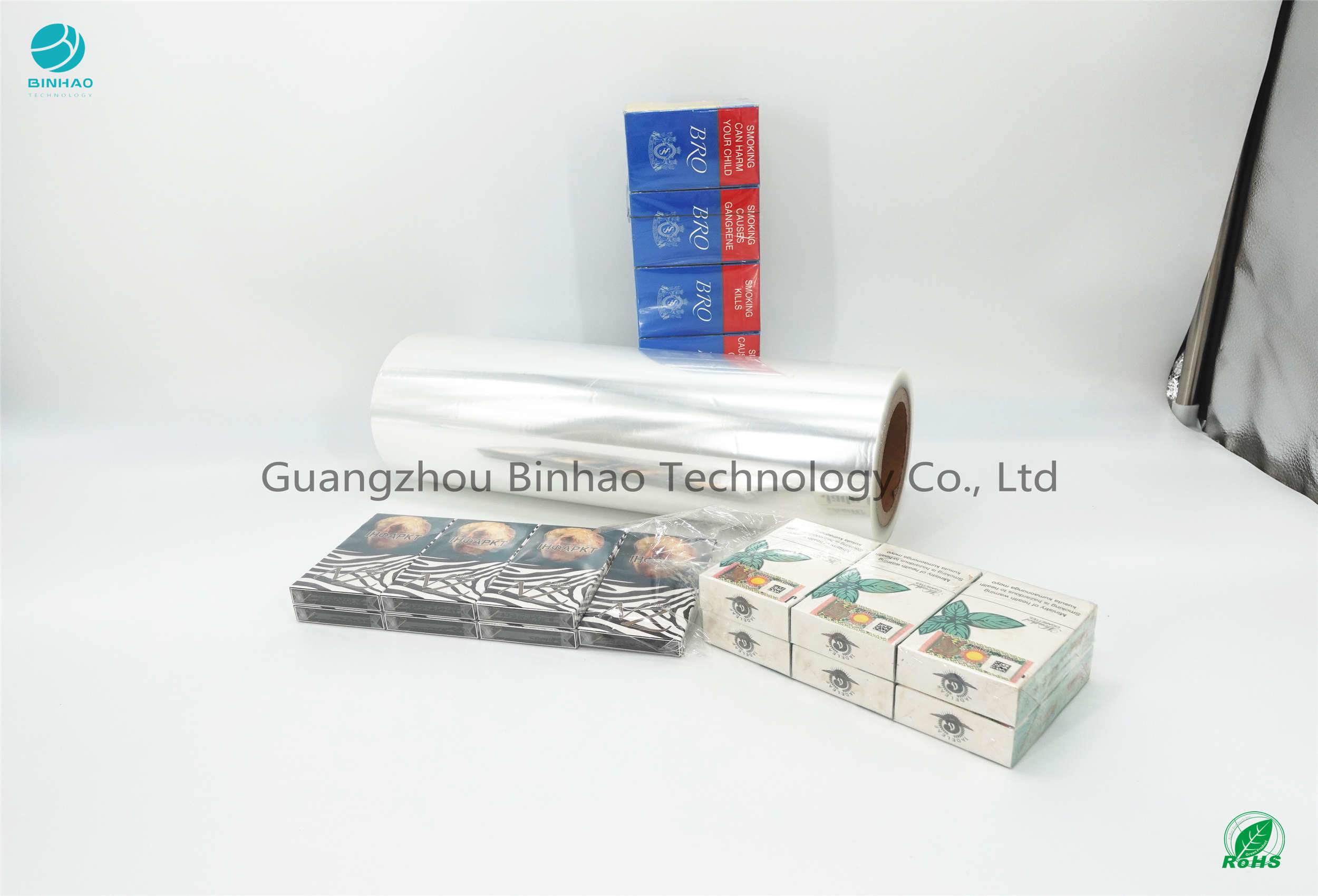 Heating Loss 6.0 300mm Tobacco PVC Packaging Film Mildew Resistance
