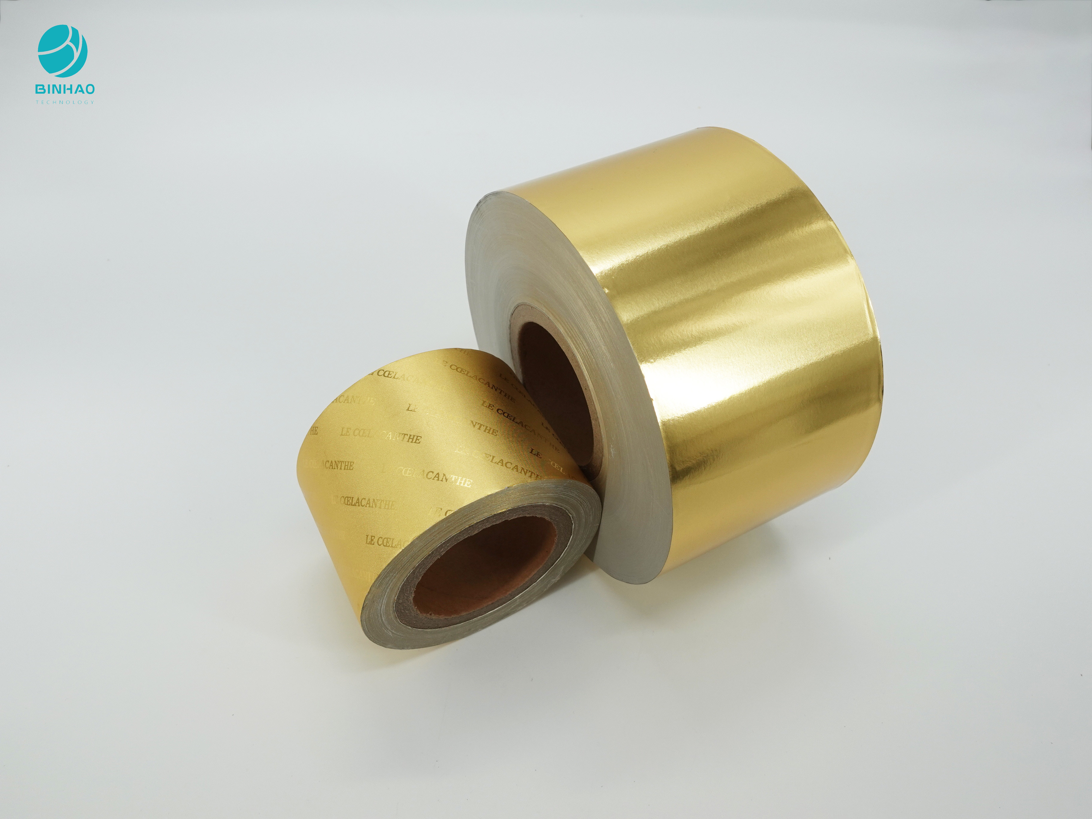Cigarette Golden Matte Aluminium Foil Paper 62gsm