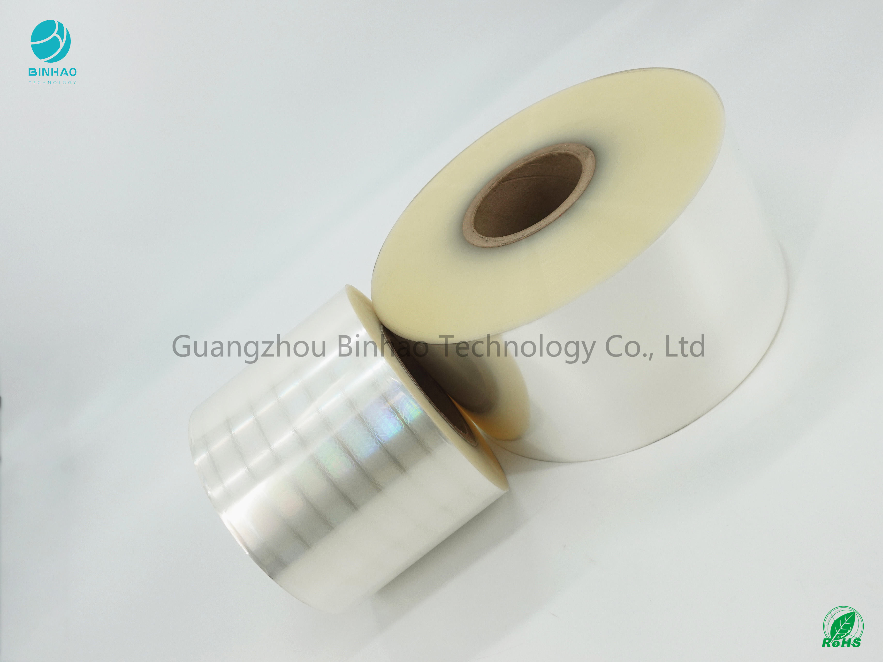 Cigarette BOPP Film Roll High Shrinkage Rate Use On High Speed Packing Machine