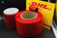 2mm 4mm Red BOPP Tear Strip Tape For Envelope Food Candy Bag Sealing