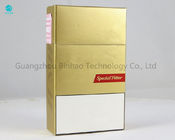 Queen Size Cardboard Cigarette Cases / Super Slim Cig Box With Pack Cover