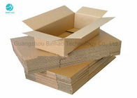 Strong Cigarette Corrugated Cardboard Packing Boxes With Shipping Marks Printed