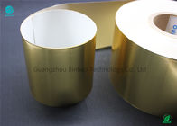 Shiny Gold Transfer Aluminium Foil Paper In Eco Friendly Materials 65gsm