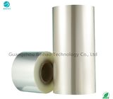 20 Micron Clear BOPP Heat Sealable Packaging Film In High Shrinkage / Cigarette Box Packaging