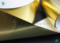 Customized Gold Ultra Thin Waterproof Aluminium Foil Paper For Cigarette Packet Soft Inner Liner