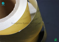 Shiny Gold Transfer Aluminium Foil Paper In Environmental Materials